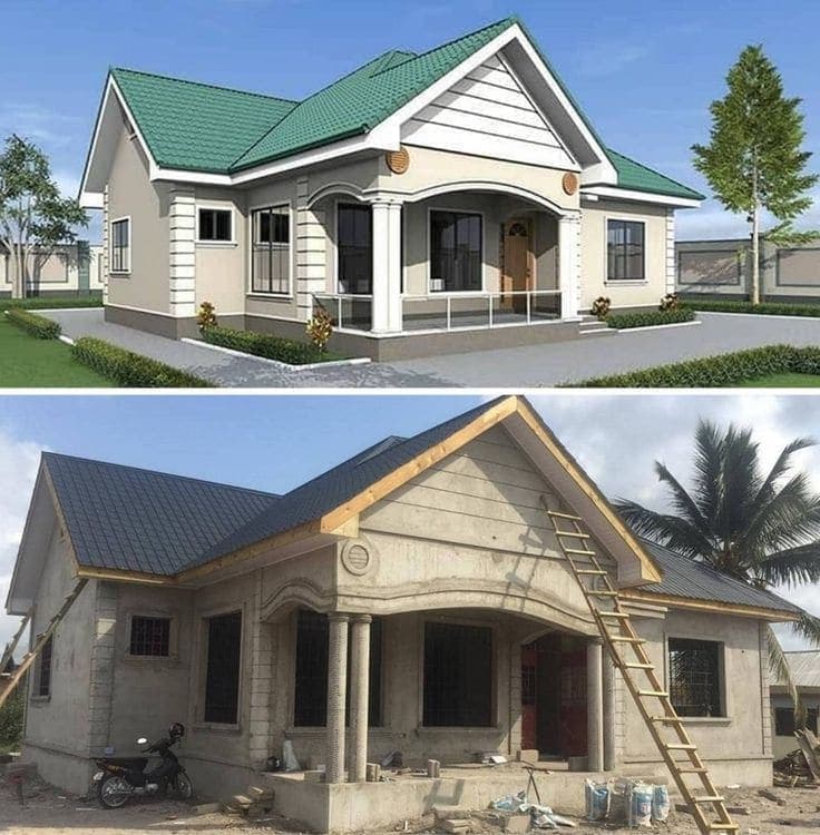 Avancement toiture — chantier BEPAS